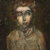 Портрет Натели. Темо Свірелі, грузинський та український художник (народився в 1965 році в Грузії - помер в 2014 році в Україні), олія, полотно, 2000